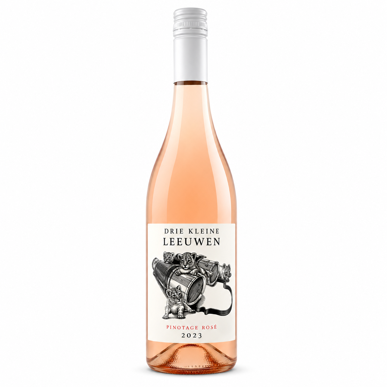 Drie Kleine Leeuwen Shiraz Rose 2026 Leeuwenberg Wines ab September erhältlich